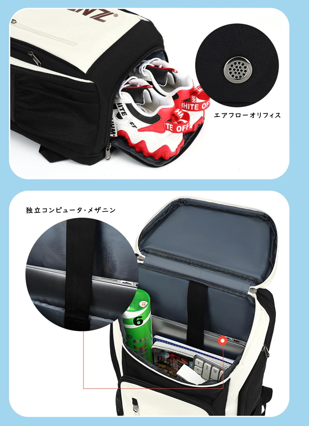 Amazon.co.jp: FMAFNLY バドミントンラケットバッグ テニス ラケット
